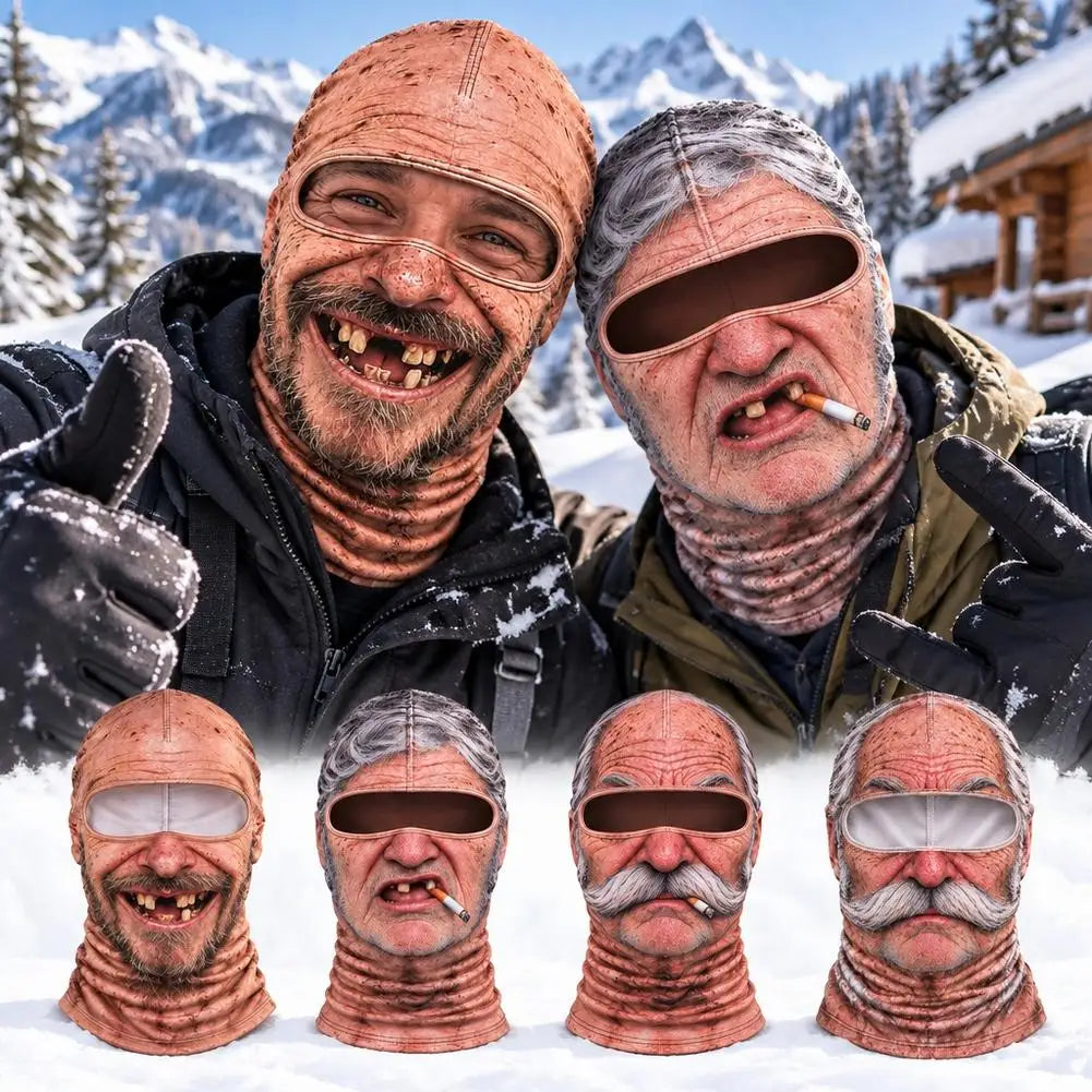Balaclava 3D divertida, diseños disponibles