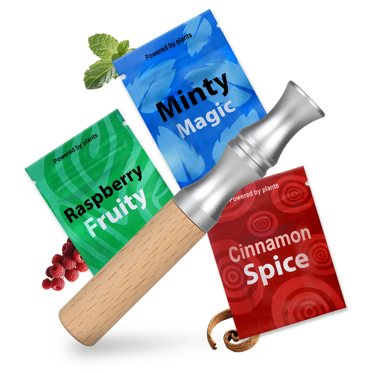 Inhalador de haya, set con sabores