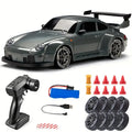 Auto RC de drift 1:24 color plateado