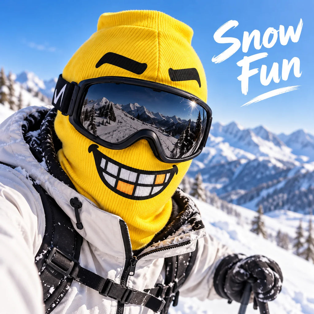 Balaclava emoji amarilla, foto principal