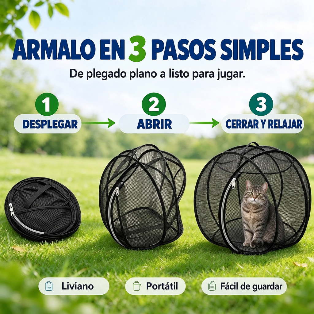 Cómo armar el corral plegable en 3 pasos