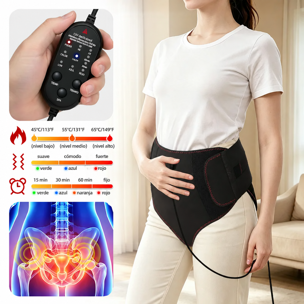 Controlador con 3 niveles de temperatura, vibración y temporizador