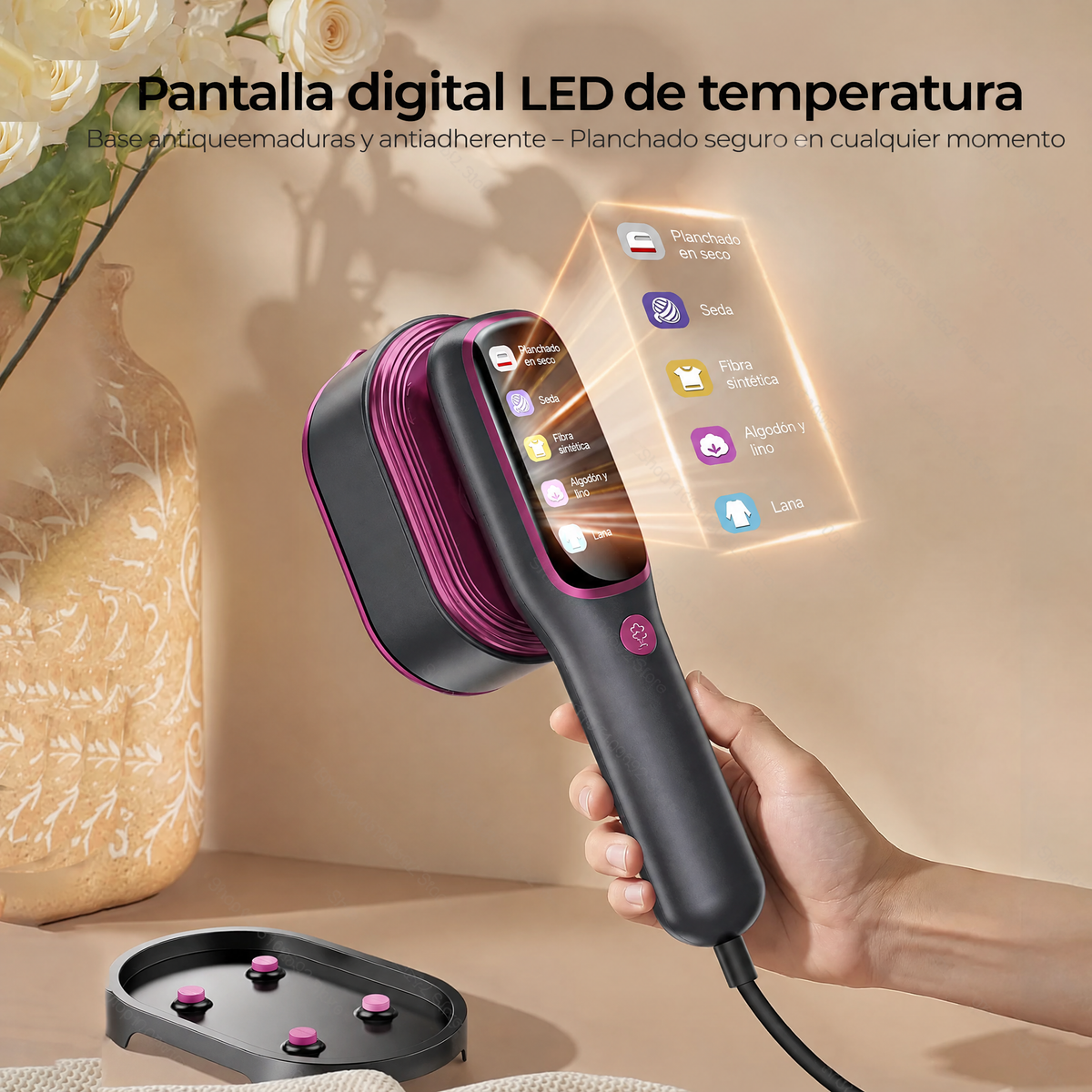 Pantalla digital LED de temperatura