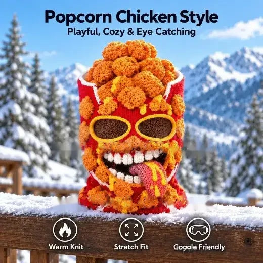 Balaclava emoji pollo frito