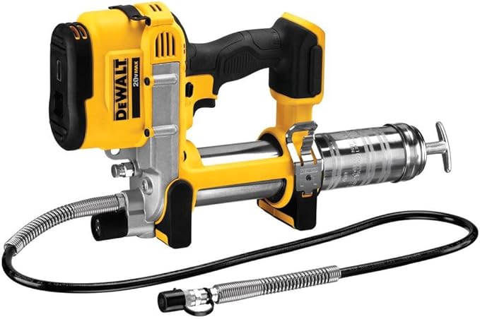 DEWALT - Pistola de engrasar inalámbrica, 20 V máximo