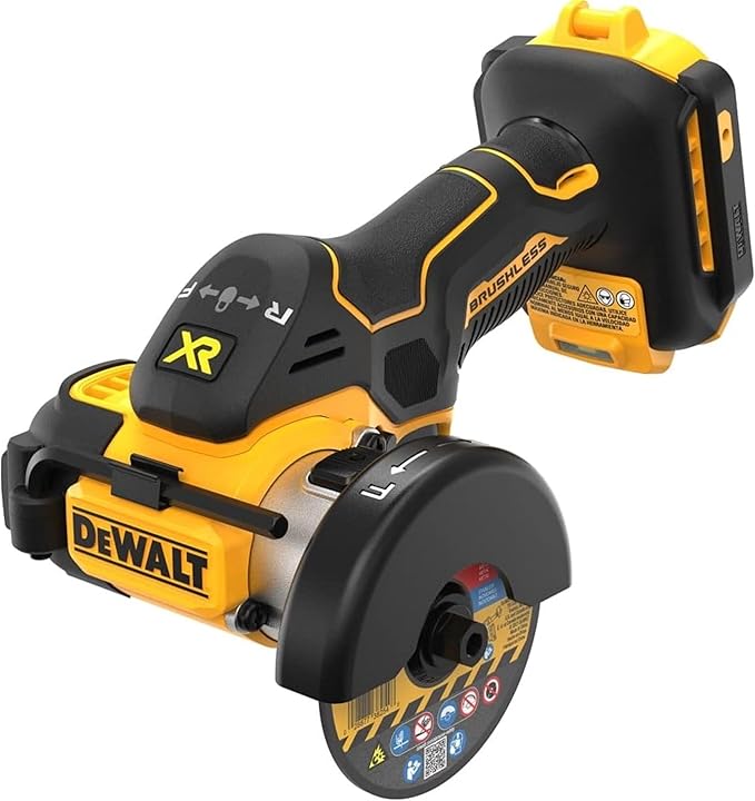 DEWALT Herramienta de corte MAX XR de 20 V, sin escobillas y compacta, solo herramienta desnuda (DCS438B)