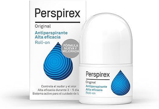 Perspirex ® | Original | Desodorante Antitranspirante Axilas Roll On para una protección y frescura anti sudor de hasta 5 días | 20 ml