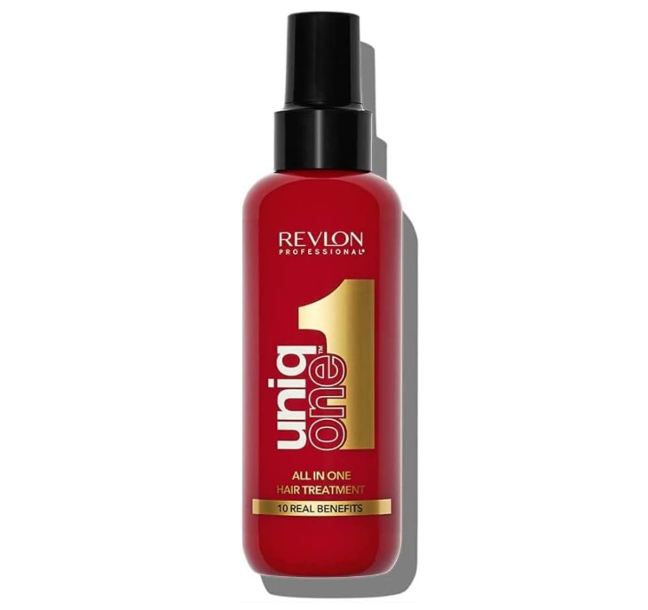 REVLON PROFESSIONAL UniqOne Protector Térmico Pelo, Tratamiento Hidratante para Cabello en Spray sin Aclarado, Fragancia Classic - 150 ml